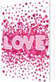 Валентинка 11*8см "LOVE"