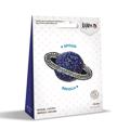 Брошь из бисера "Сатурн" 7*4см