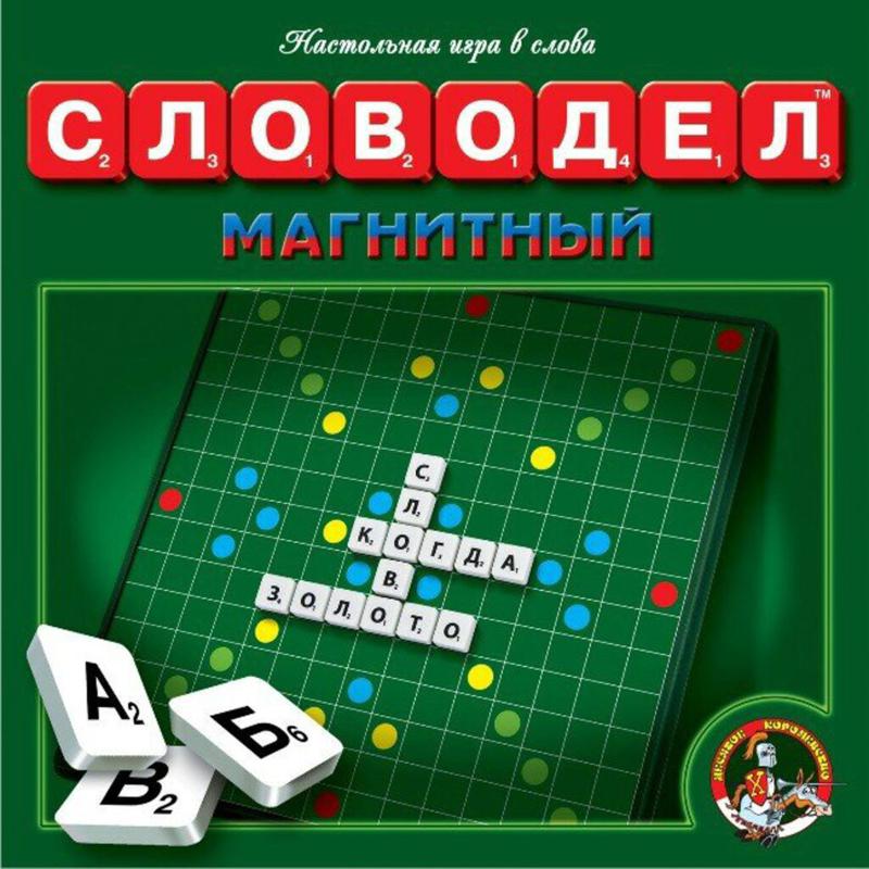 Настольная игра из букв фишек