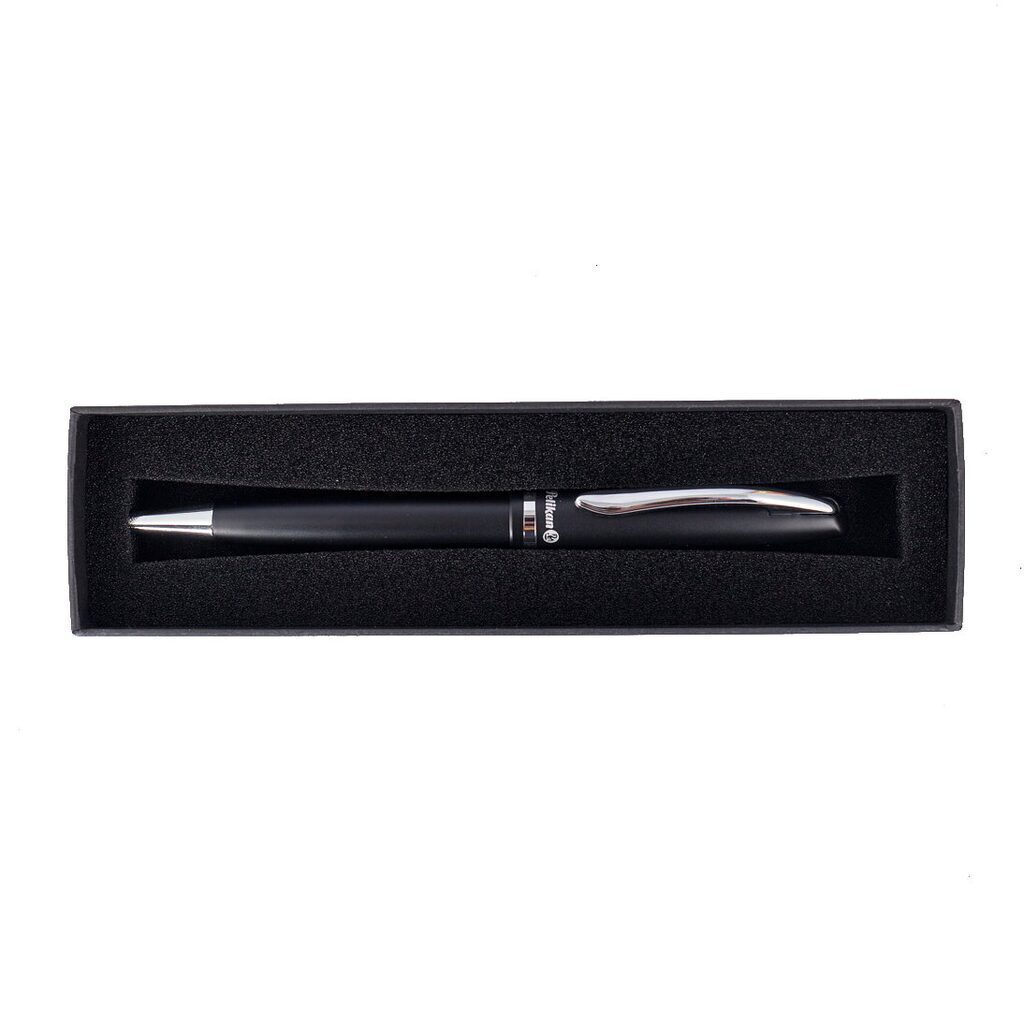 Ручка шар.Pelikan Jazz Elegance Black корп. лак., черный, синие чернила, подарочная коробка