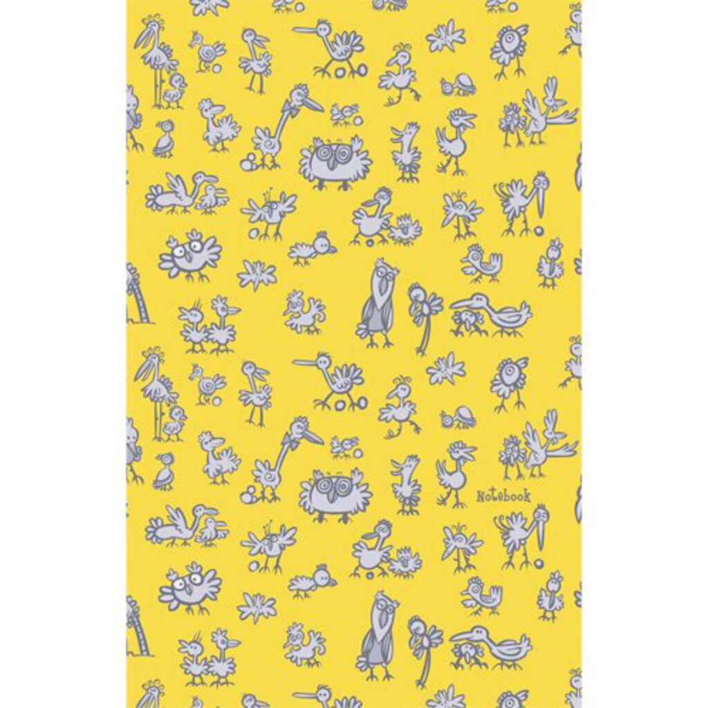 Блокнот А5  40л  "Весёлые пташки" склейка