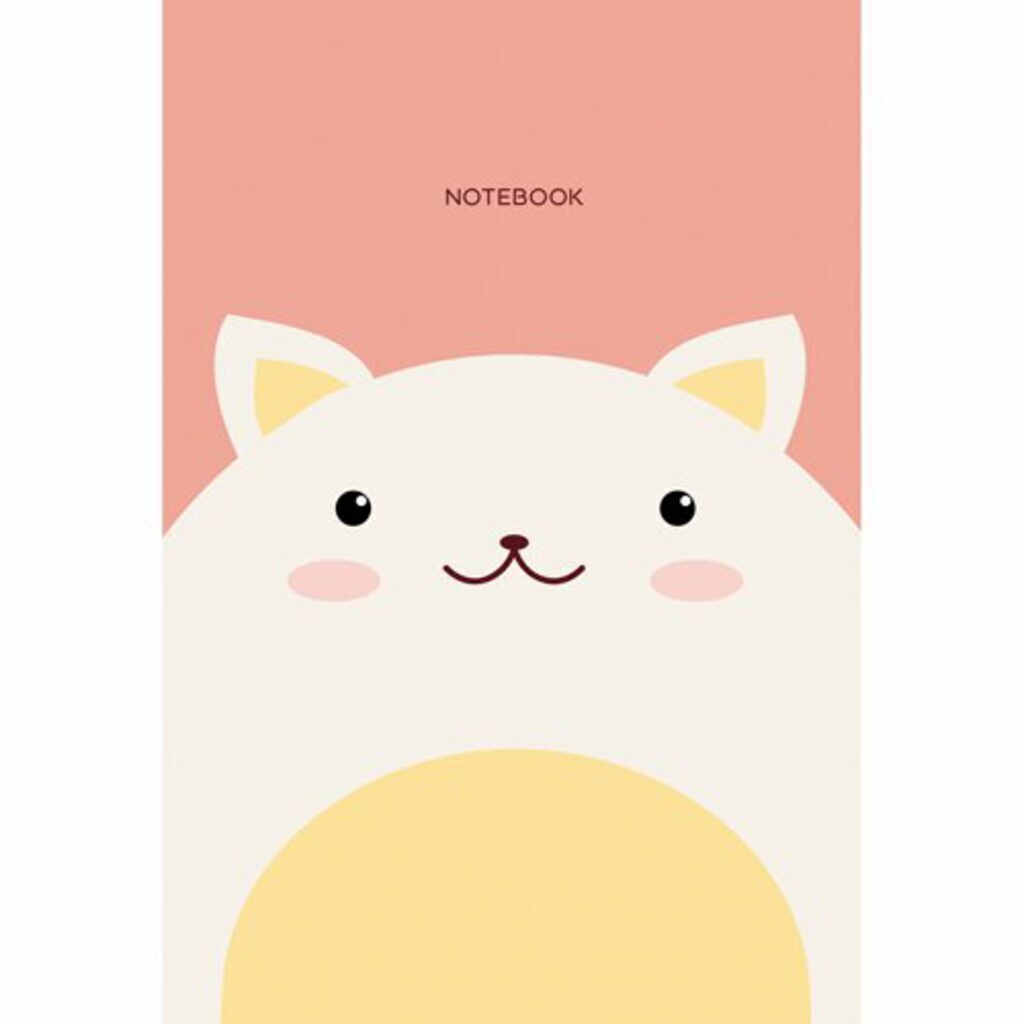 Блокнот А6  40л  "Кот. Дизайн 6" склейка