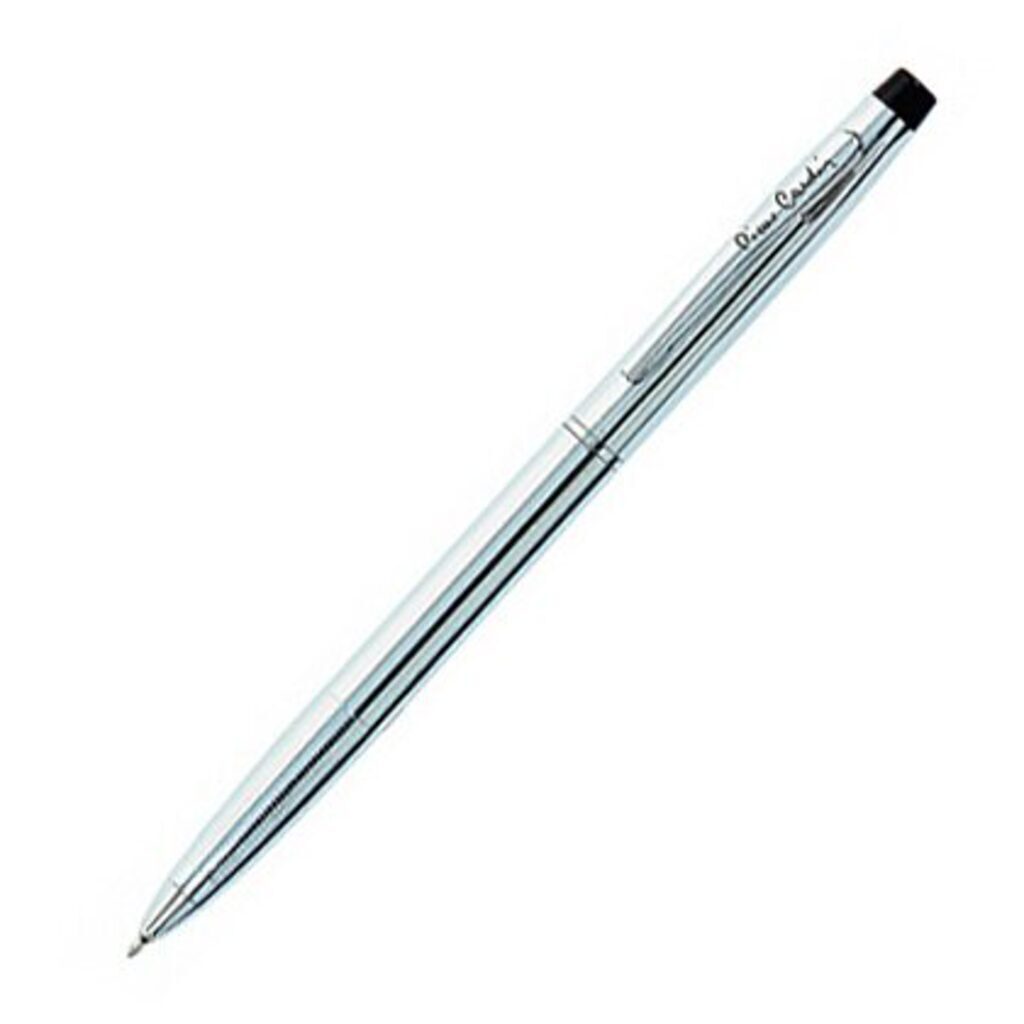 Ручка подарочная шариковая PIERRE CARDIN Gamme, корпус-латунь, отделка- сталь и хром
