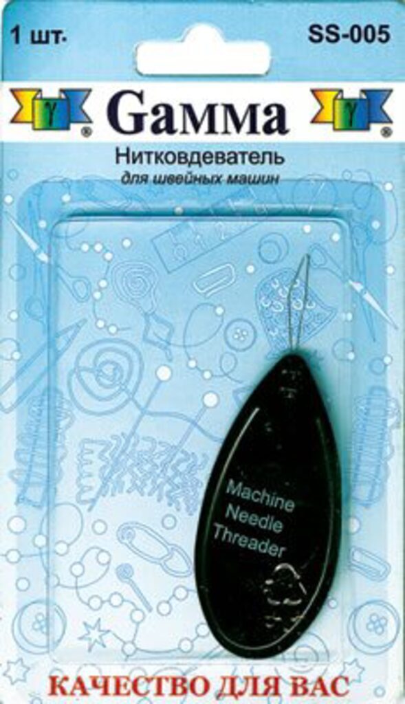 Нитковдеватель, сталь, пластик. ручка
