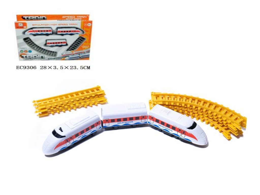 Железная дорога  "SuperiorSpeed" на батарейках, 13 пред., 130см