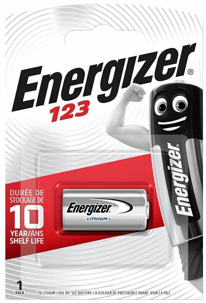 Батарейка CR123А ENERGIZER, блистер, цена за 1 шт