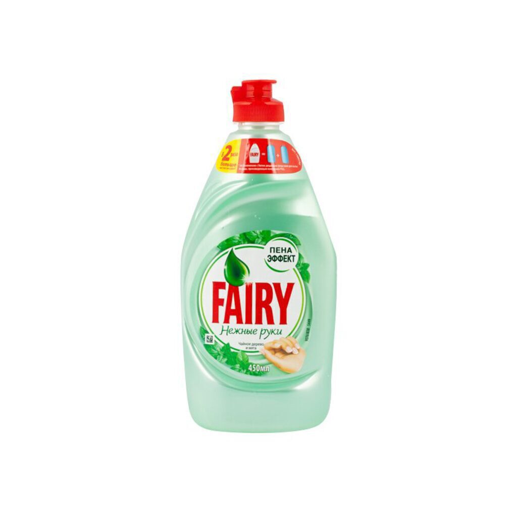 Средство для мытья посуды FAIRY 450 мл Чайное дерево и мята