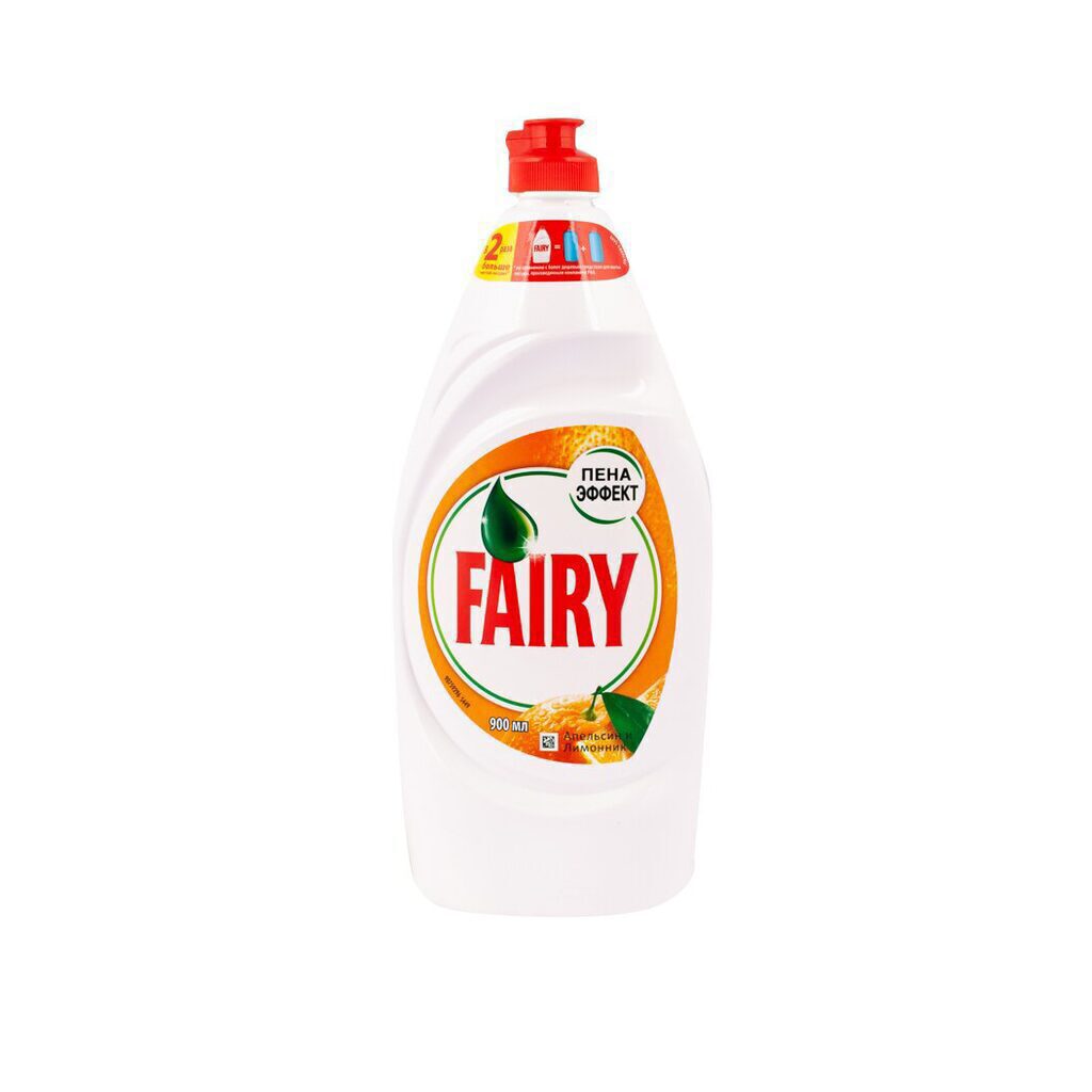 Средство для мытья посуды FAIRY 900 мл Апельсин и лимонник