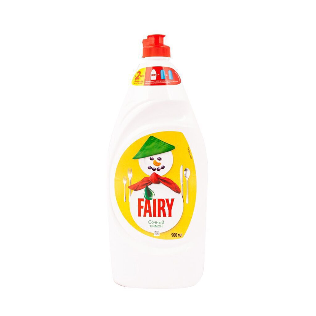 Средство для мытья посуды FAIRY 900 мл Сочный лимон