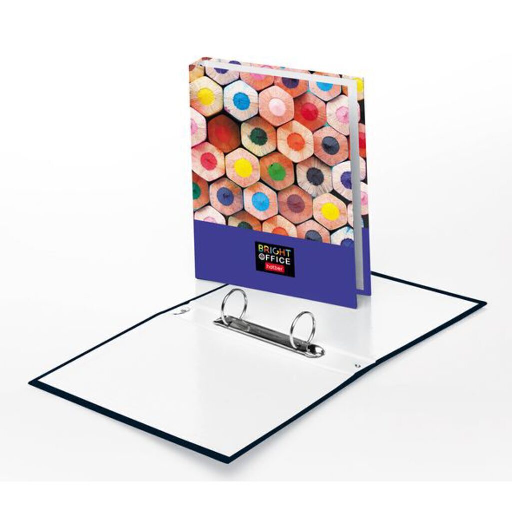 Папка на кольцах (без блока) А5 "Bright office"