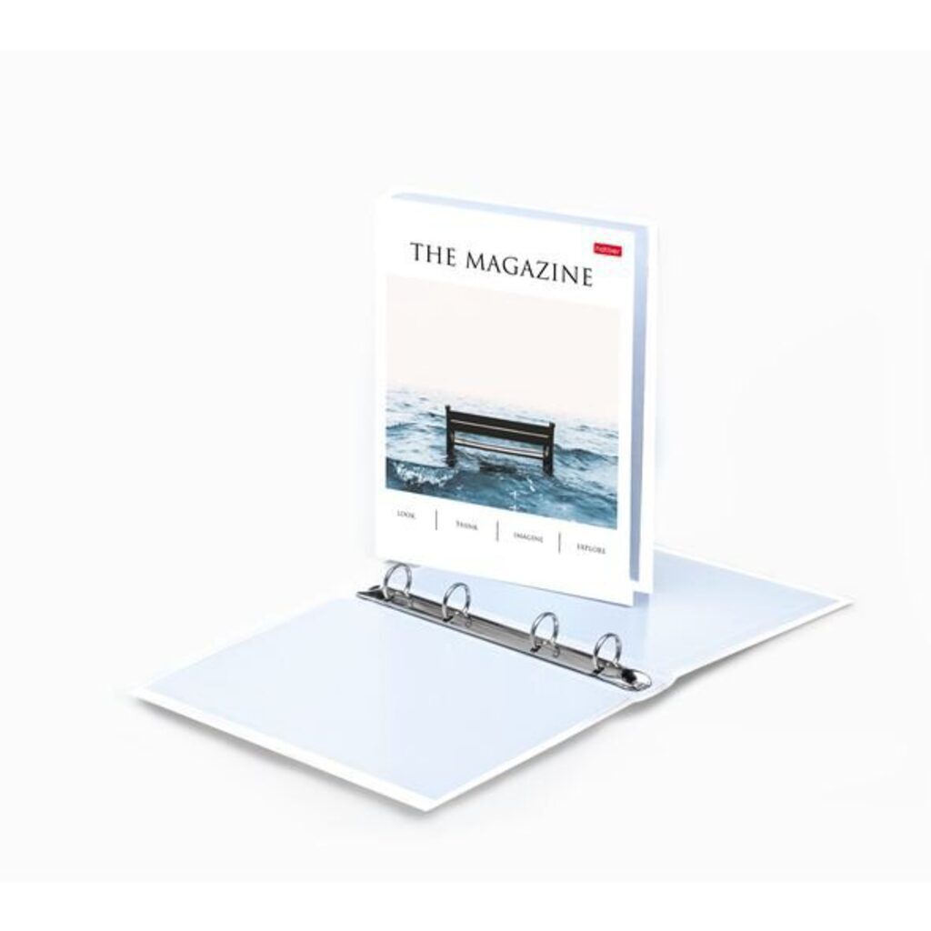 Папка на кольцах (без блока) А5 "The magazine"