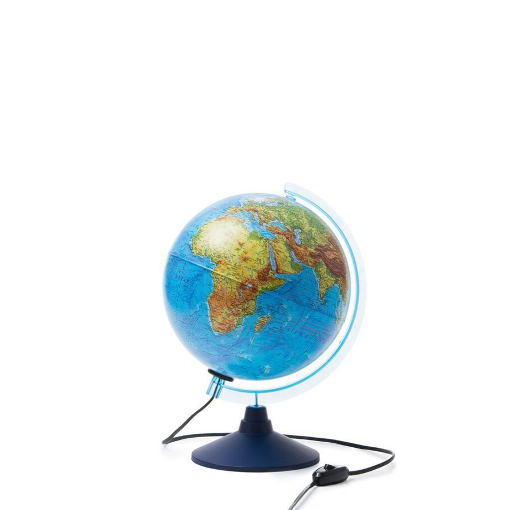Глобус интерактивный д-р 250 Физико-политический, подсветка