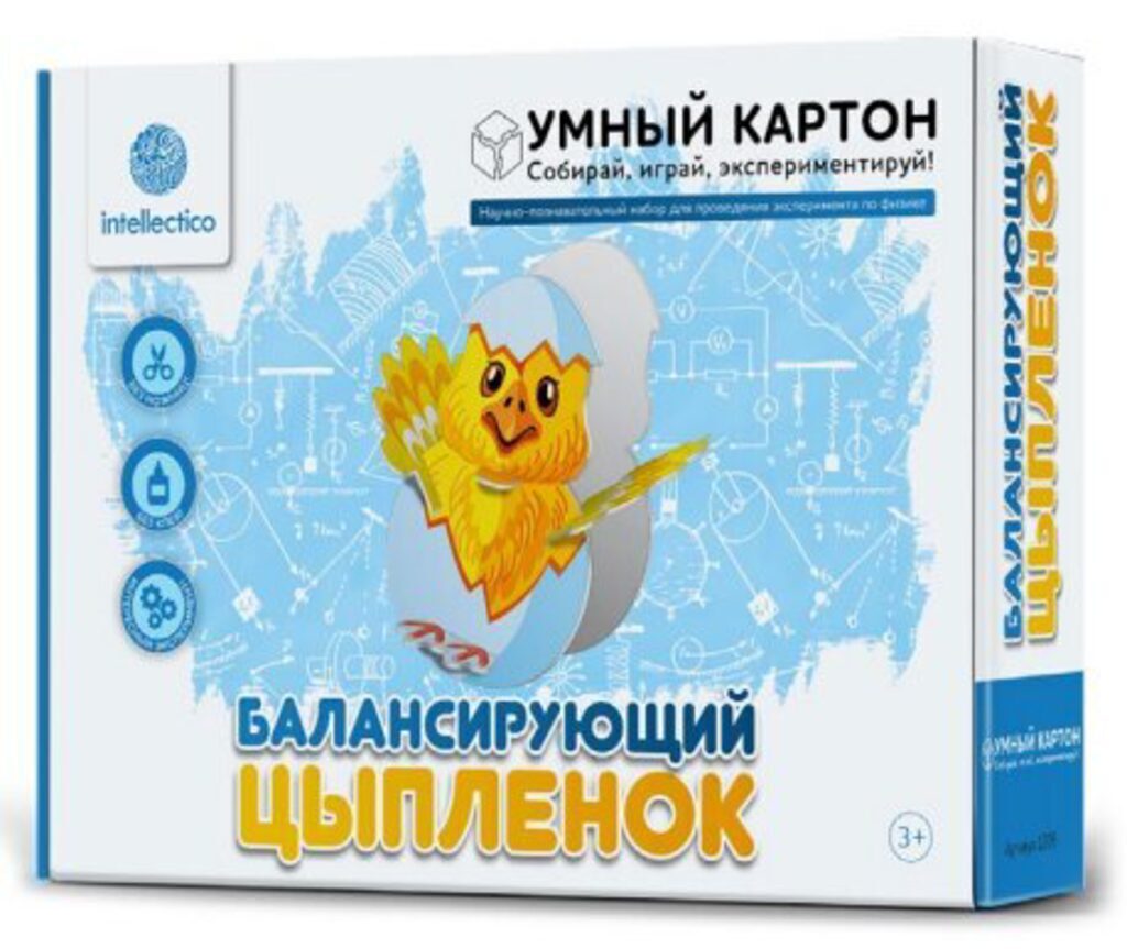 Набор для опытов. Физика. Балансирующий цыпленок 8+