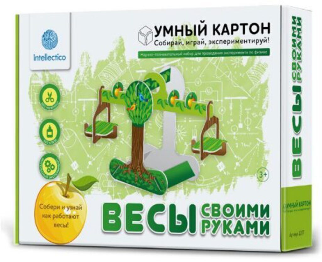 Набор для опытов. Физика. Весы своими руками  8+