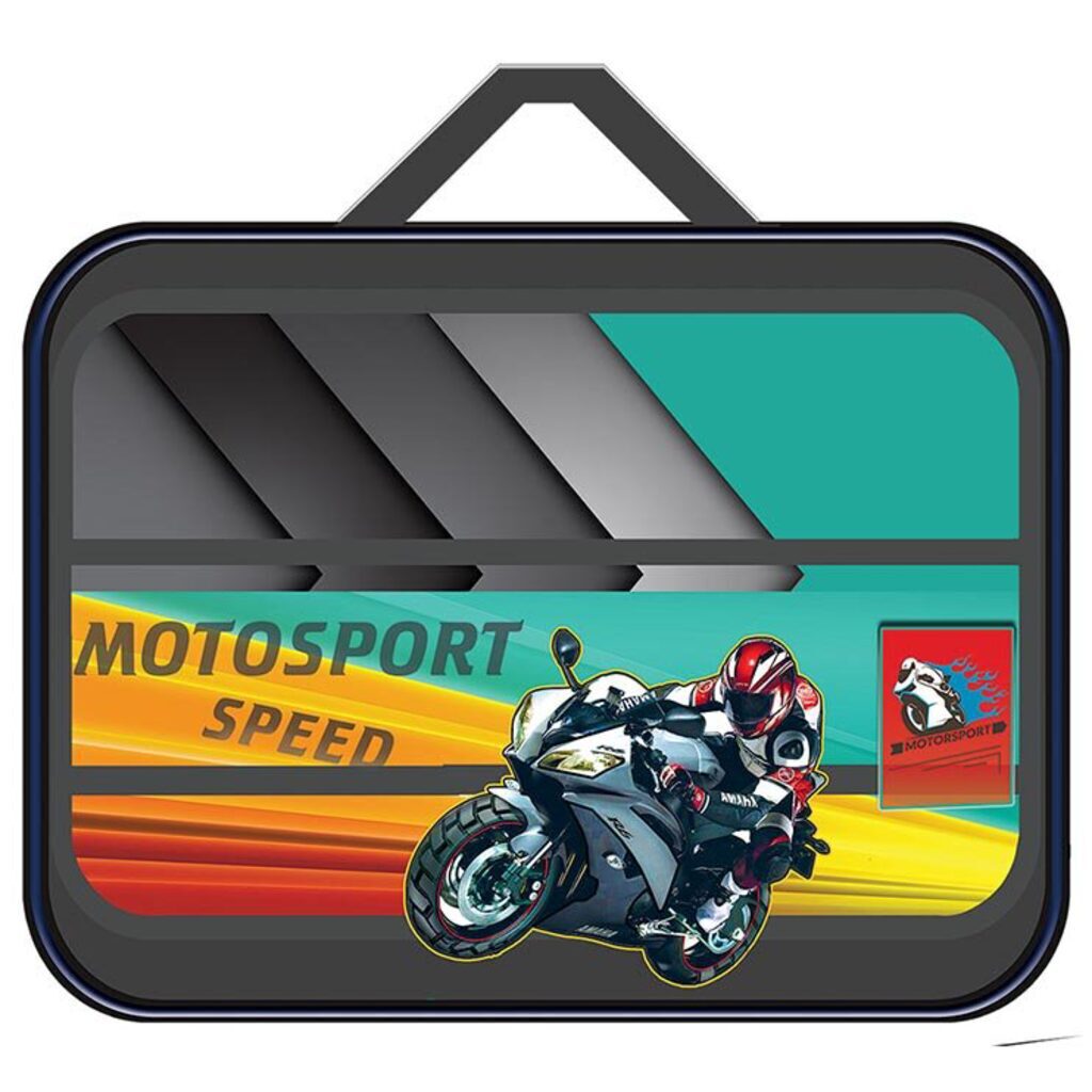 Папка для труда A4 1отд. с ручками Motorsport