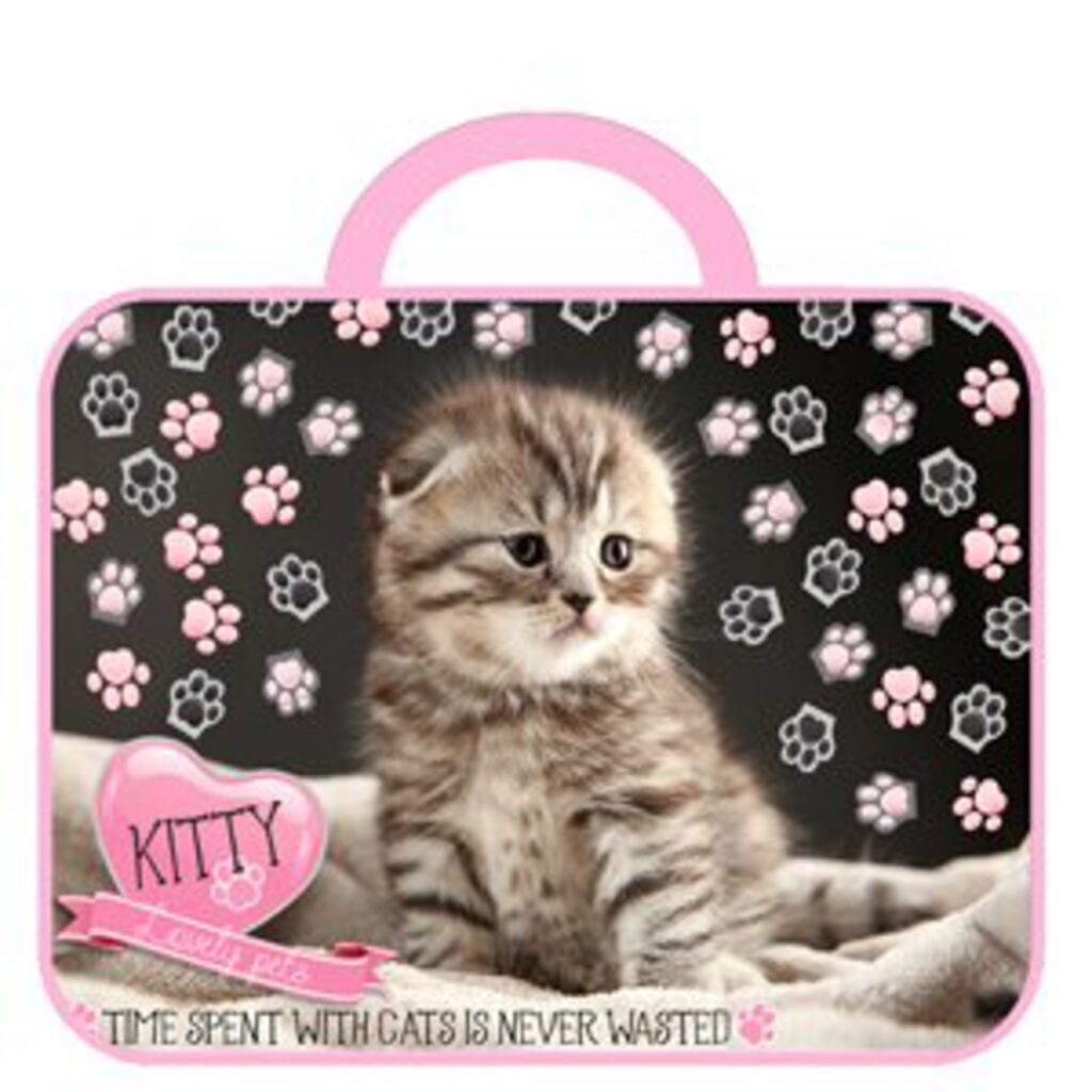 Папка А3 для менеджера широкая, ручка тканевая,  Kitty