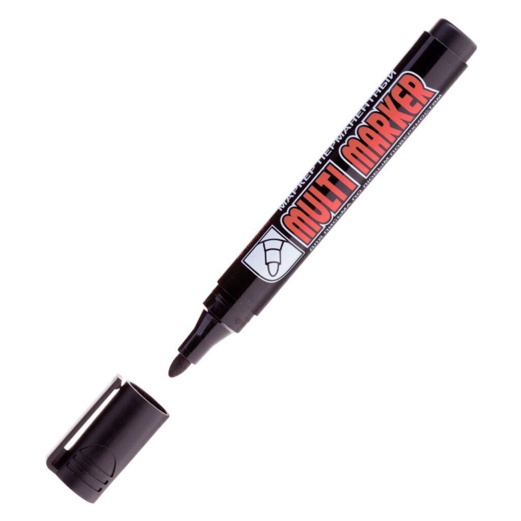 Маркер перманентный 2,0мм  чёрный Multi marker