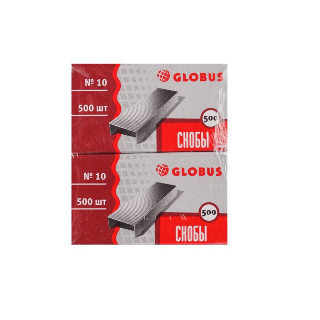 Скобы для степлера №10 (500шт)