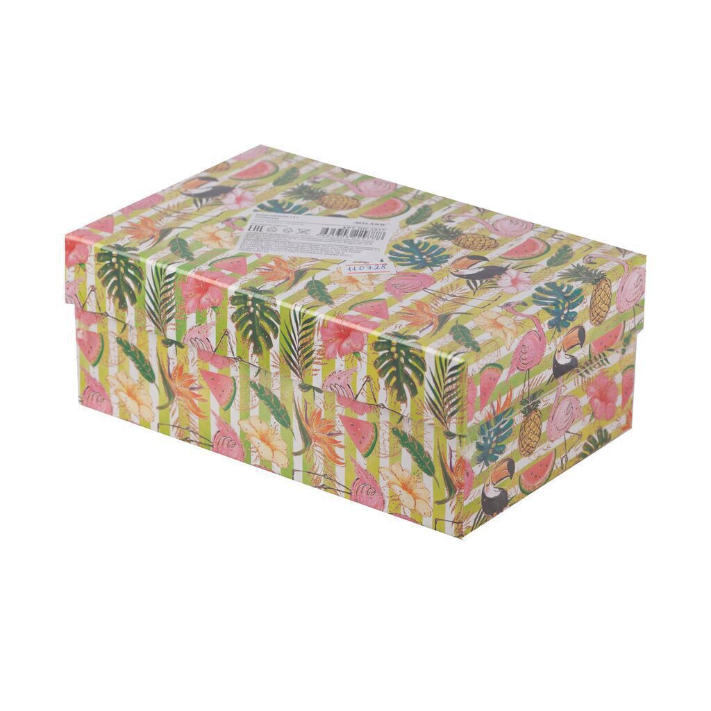 Набор подарочных коробок  3шт "Тропикано" 19*12*7см - 15*10*5см