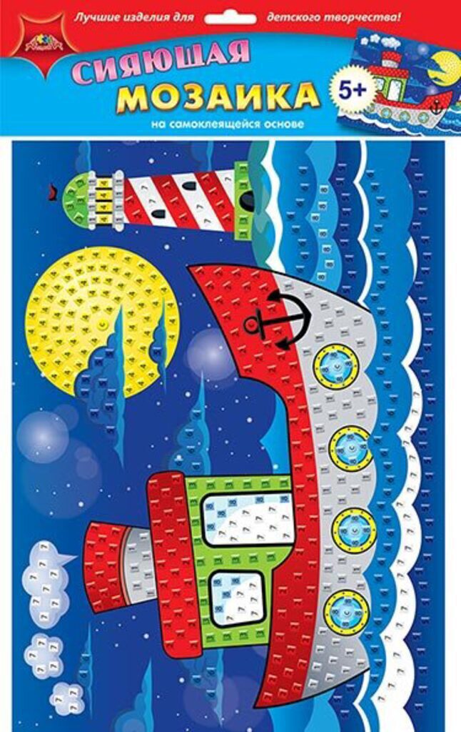 Аппликация из EVO "Кораблик" А3