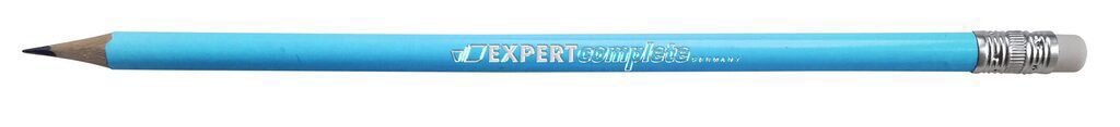 Карандаш Expert Complete "Dreamland" НВ пластиковый ПАСТЕЛЬ голубой с ластиком