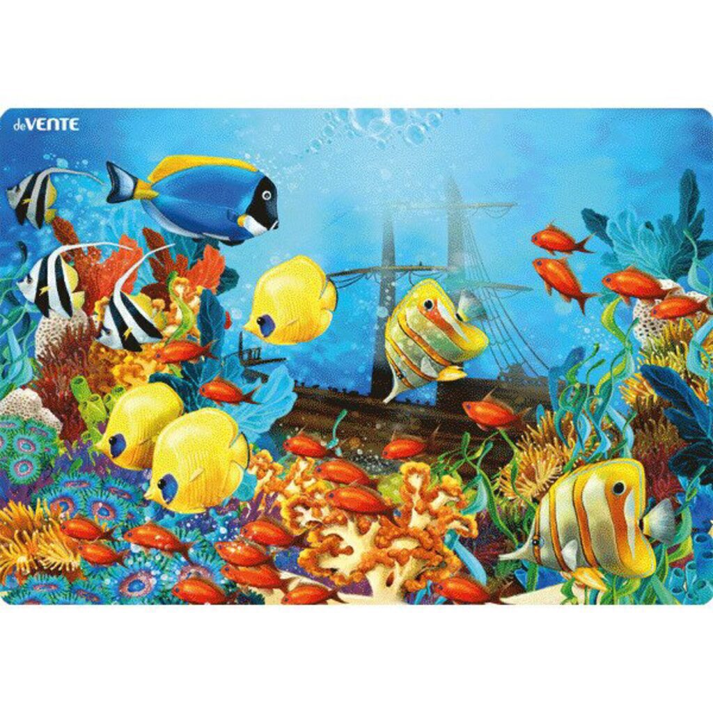 Клеенка для уроков труда, "Океан", 230*330мм, полиэстер