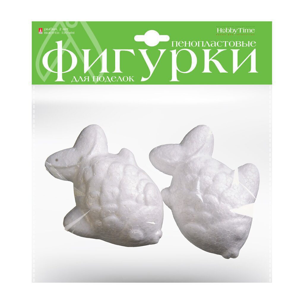 Пенопластовая заготовка Рыбки, 11 см, 2шт.