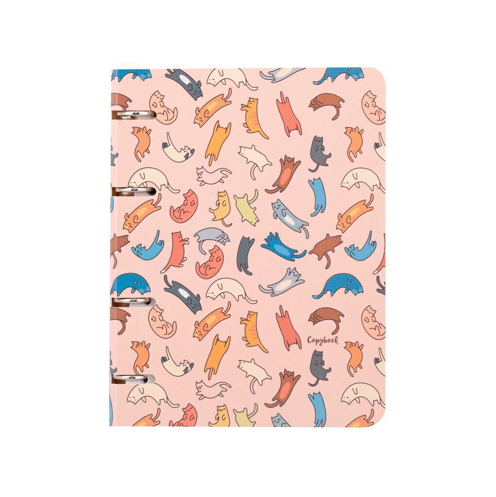 Тетрадь А5 на кольцах 100л кл. Cute & Funny. Дизайн 5, глянц.лам.