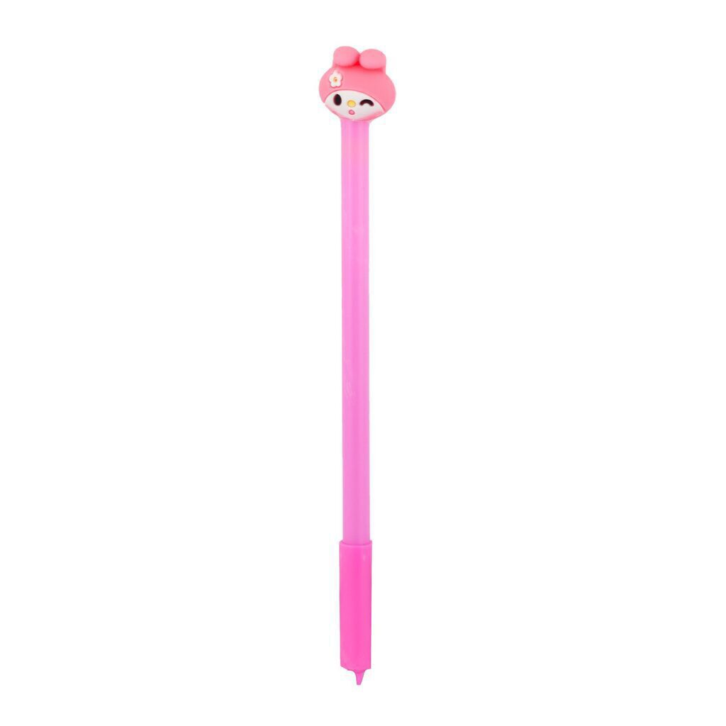 Ручка шар. Зайка №1 (с загнутыми ушами), синяя