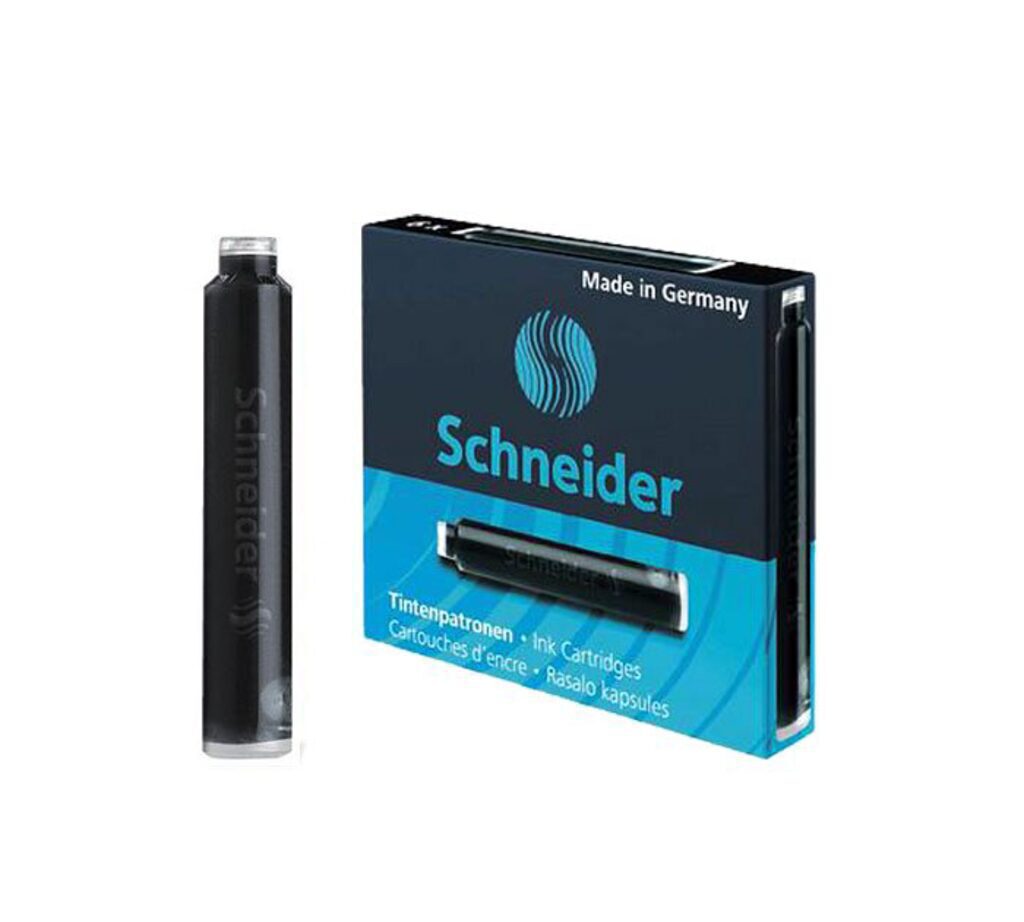 Картридж Schneider для перьевой ручки черн., 6шт
