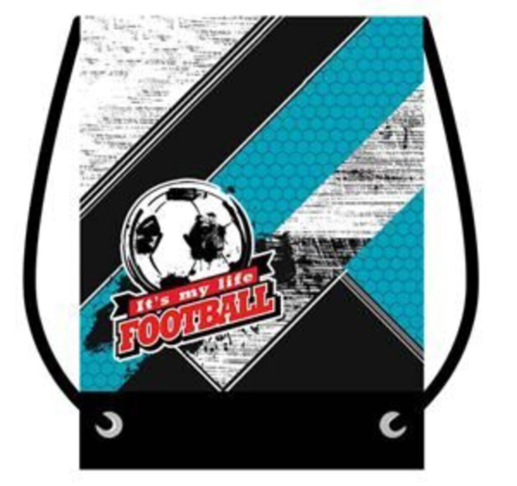 Мешок для обуви 1 отд, 330*420 Football style