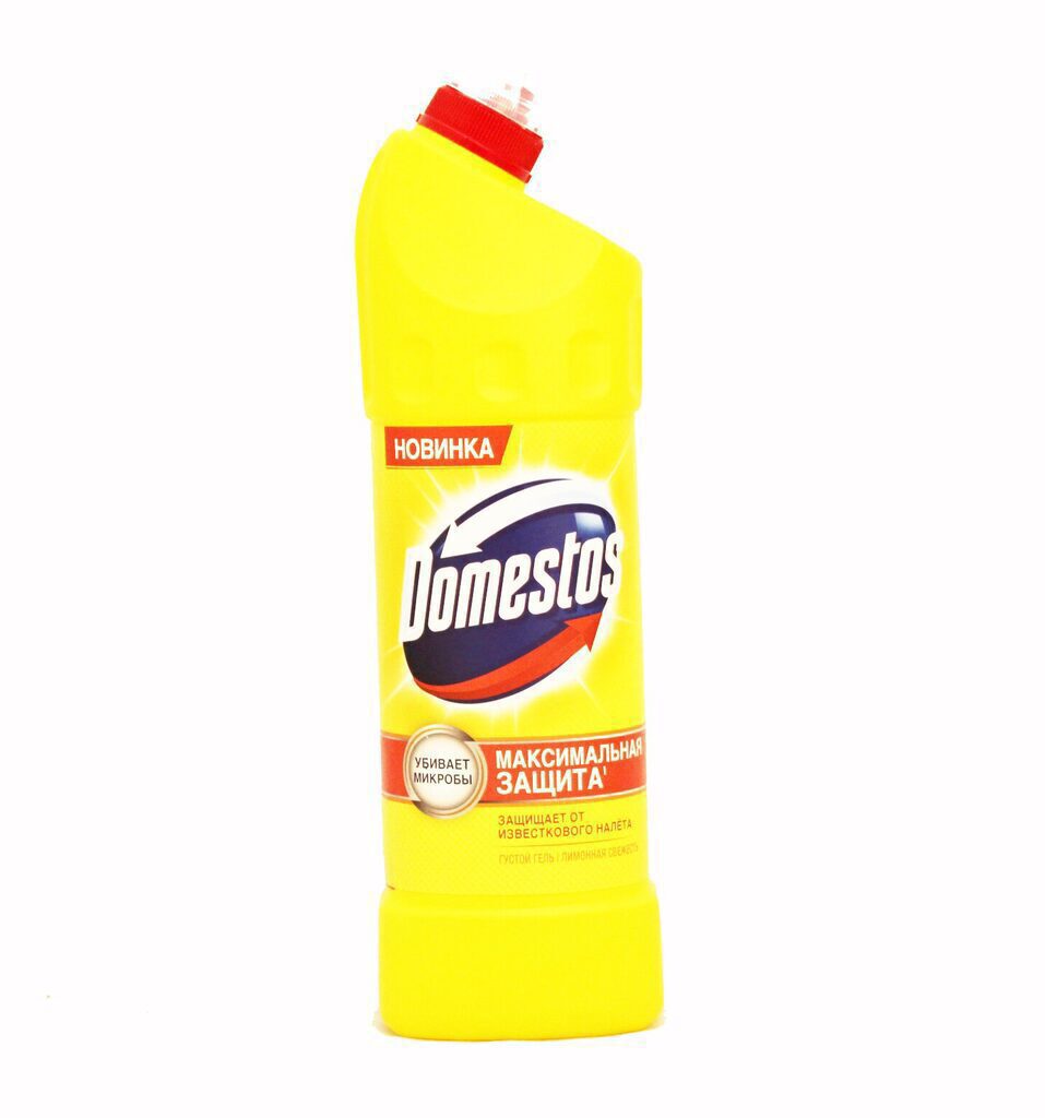 Средство чистящее универсальное Domestos 1л Лимонная Свежесть, гель