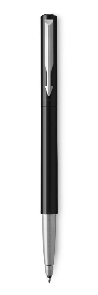 Parker Vector Роллер Vector Standard T01 Black CT M синие чернила подар.кор.