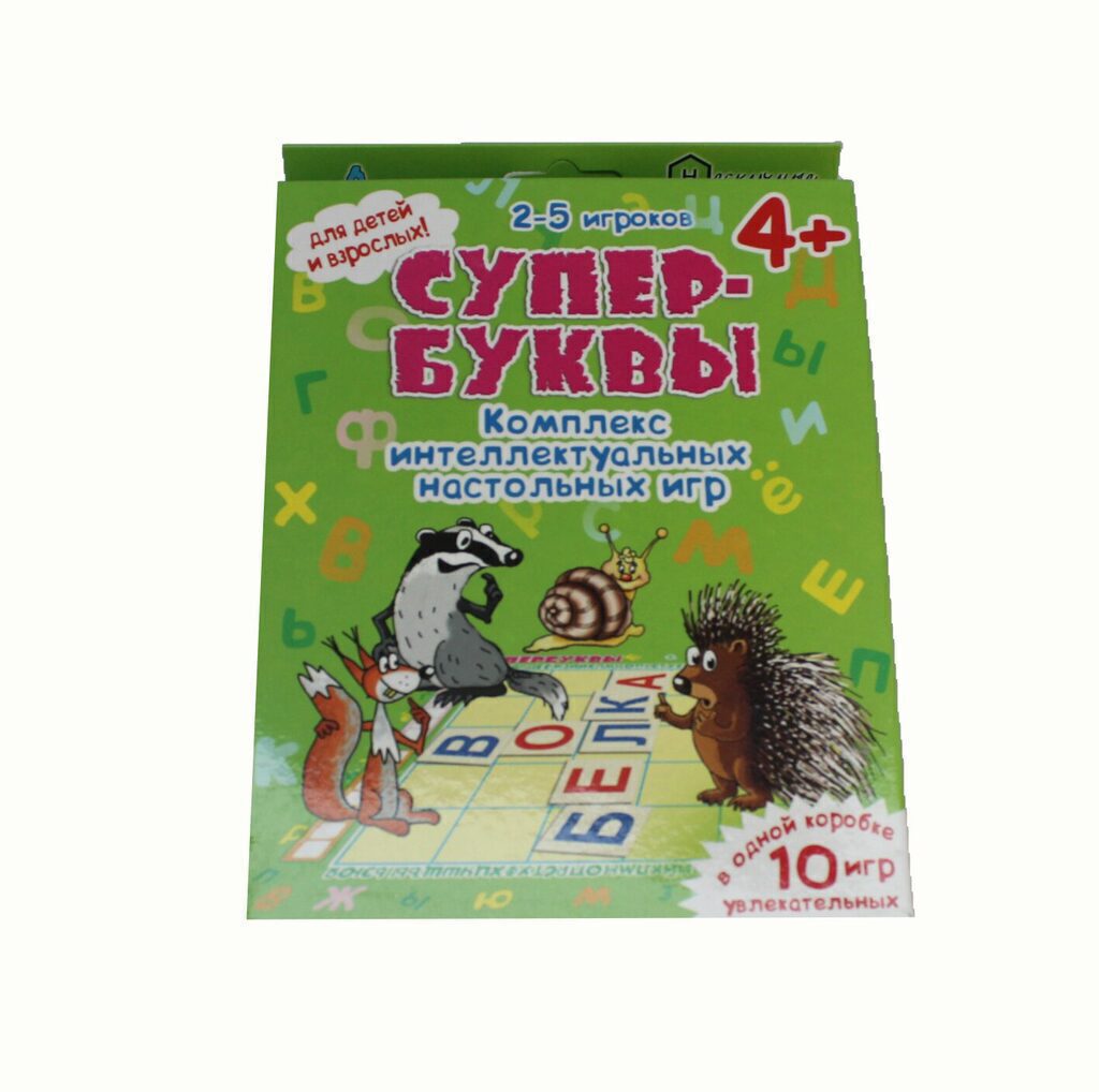 Игра настольная "Супер-Буквы" 4+
