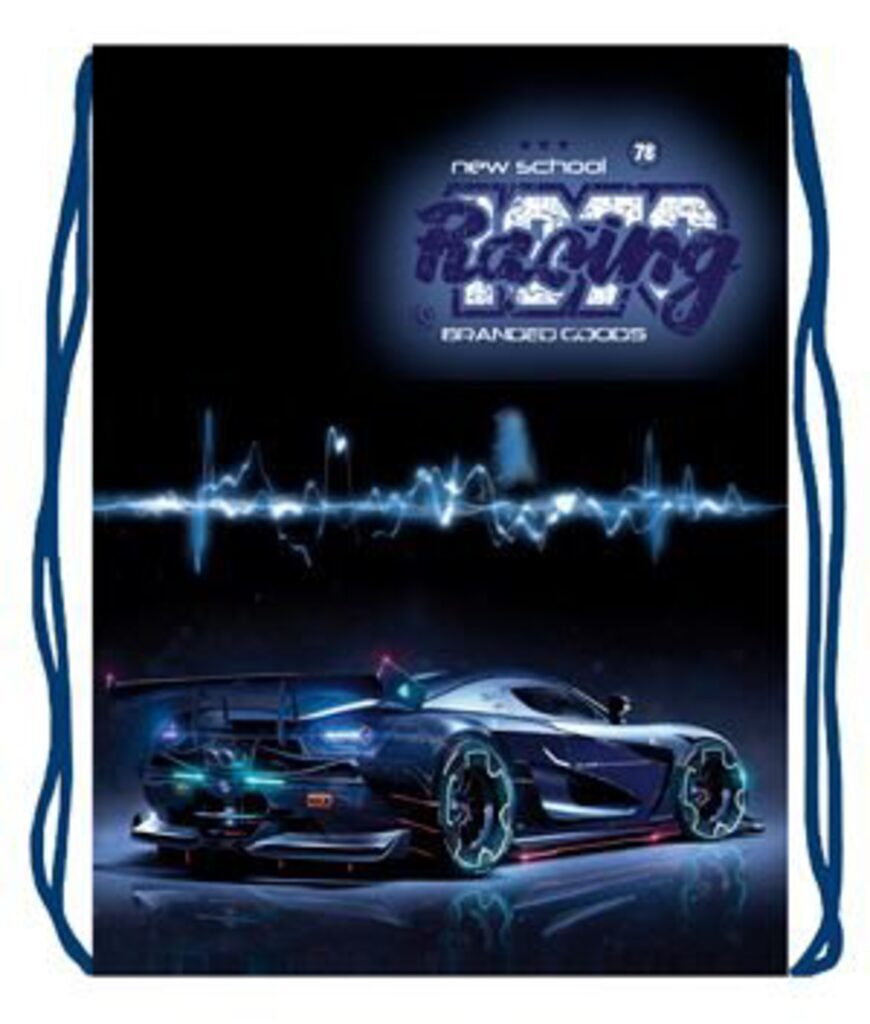 Мешок для обуви 1 отд, 330*420 Racing school
