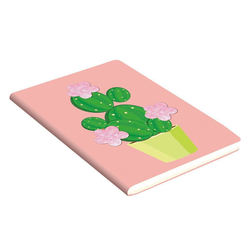 Записная книжка В6  80л. "GET GLITTER! Дизайн 9 иск.кожа, глиттер, ляссе