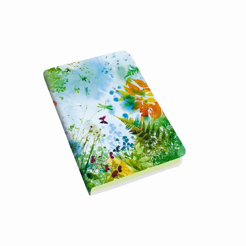 Ежедневник недат. А6+  интегр.обл "Beauty of Nature. Дизайн 2" иск.кожа, 136л. (118*168мм)