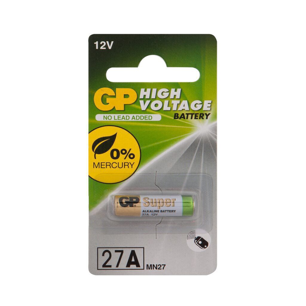 Батарейка 27AF GP High Voltage, блистер, цена за 1 шт