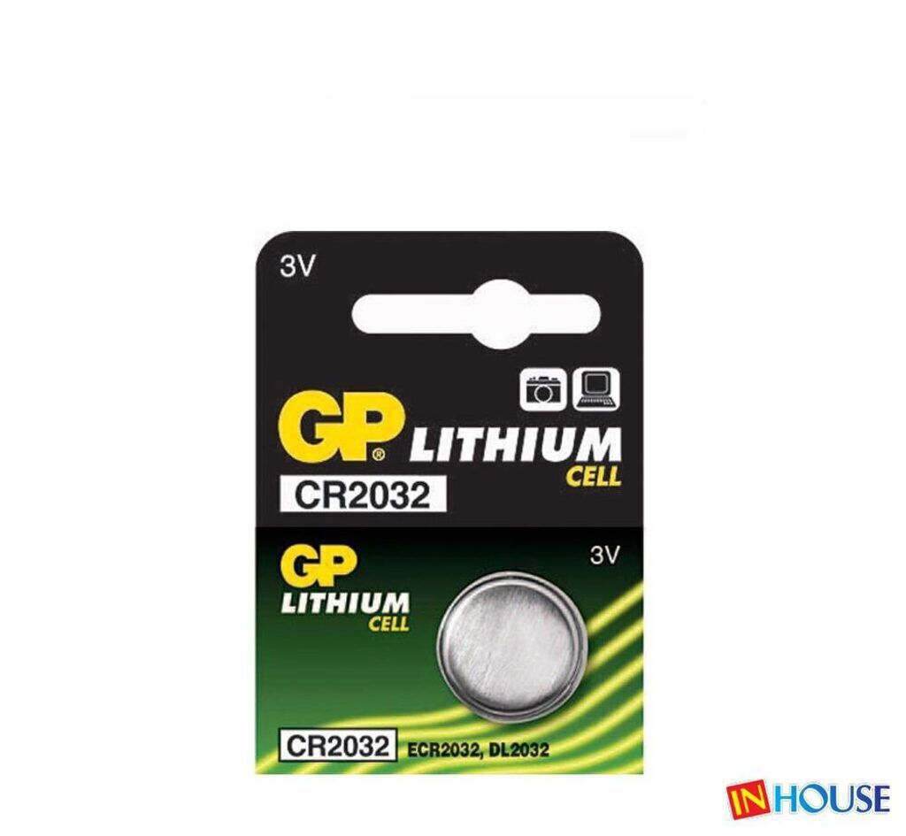 Батарейка-таблетка  CR-2032 GP Lithium, блистер, цена за 1 шт
