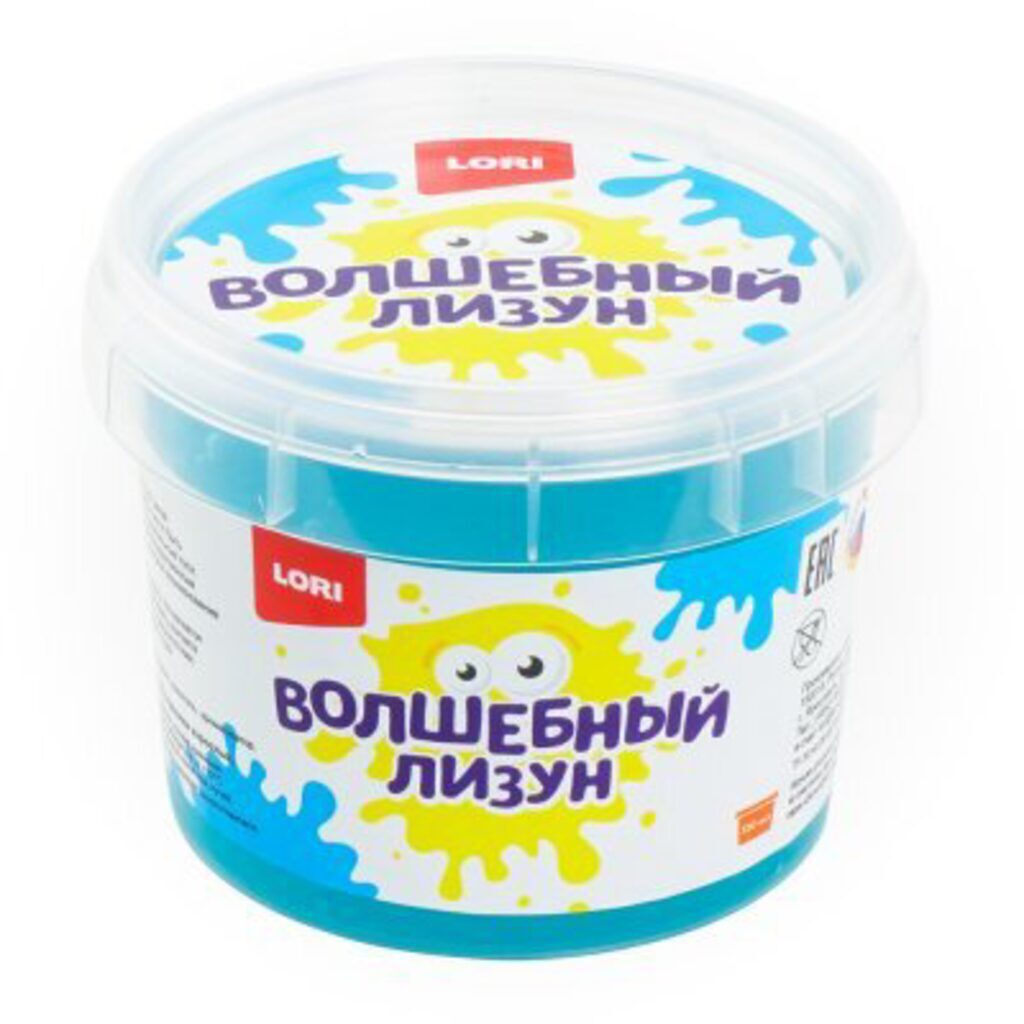 Лизун 120мл Lori "Голубой" аромат тутти-фрутти