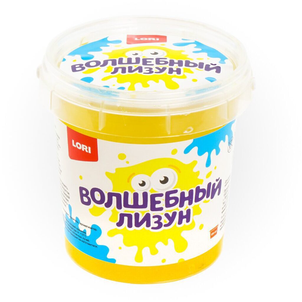 Лизун 150мл Lori "Жёлтый" аромат банана