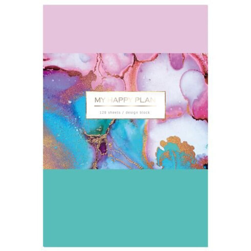 Еженедельник недат. А5  7БЦ "Palm leaves" 64л., мат.лам