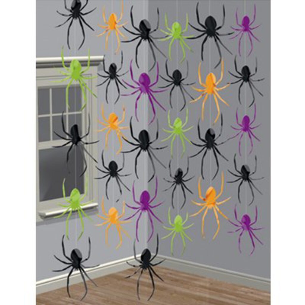 Гирлянда "Пауки" 2,1 м вертикальная