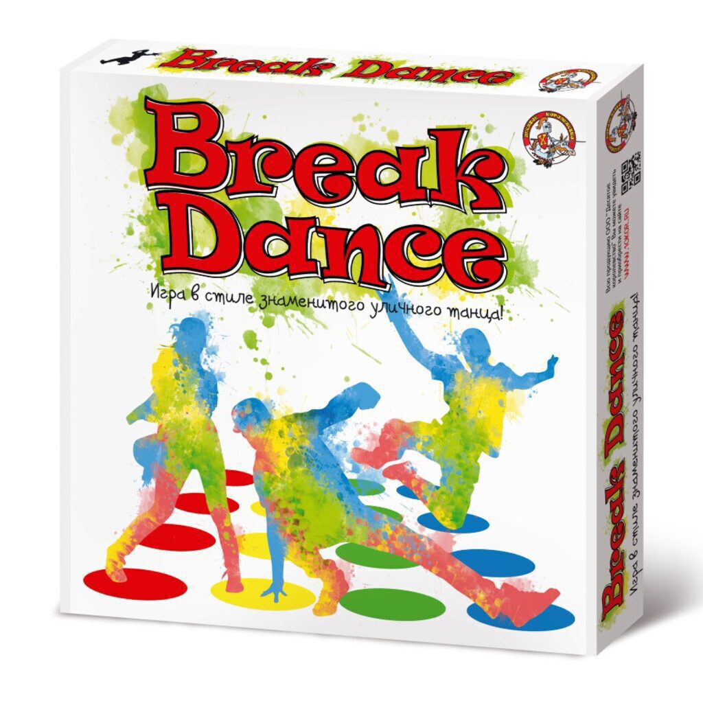 Игра настольная "Break Dance" поле 1,2*1,8м 5+
