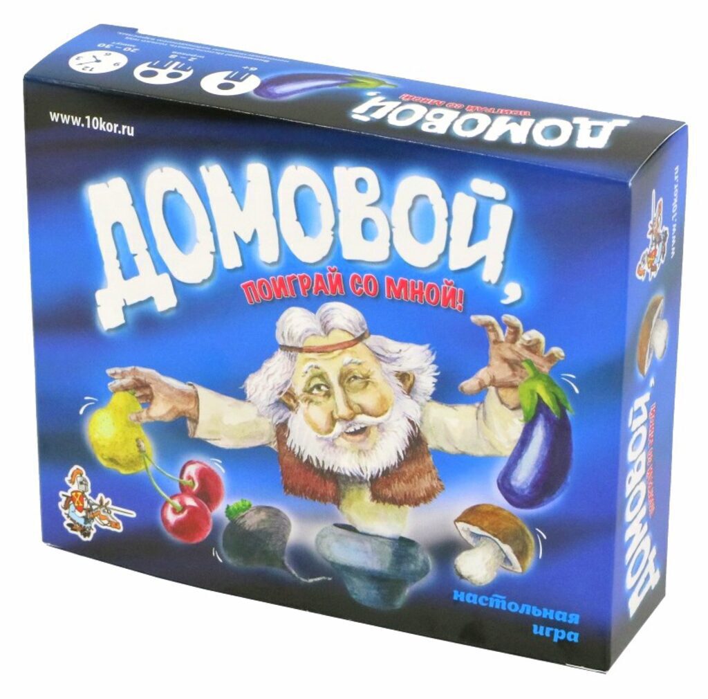 Игра настольная "Домовой, поиграй со мной!" 6+