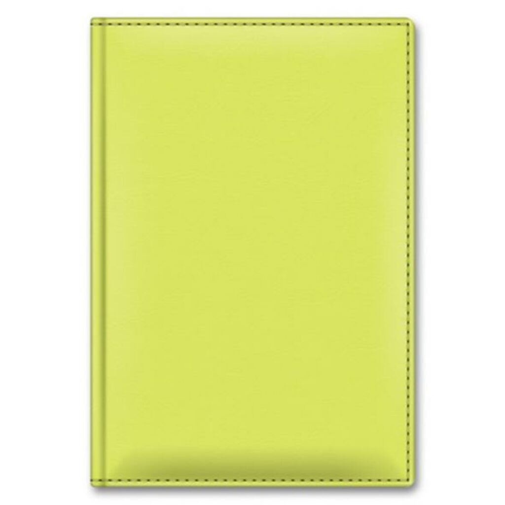 Ежедневник дат. 2020г А5 к/з "NEBRASKA THERMO CHARM Лимонный" 352стр., тв. переплет, ляссе