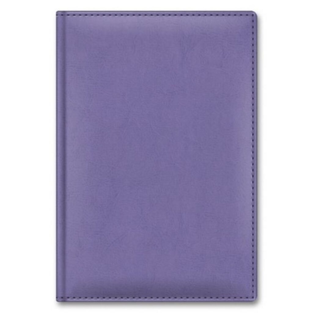 Ежедневник дат. 2020г А5 к/з "NEBRASKA THERMO CHARM Сиреневый" 352стр., тв. переплет, ляссе