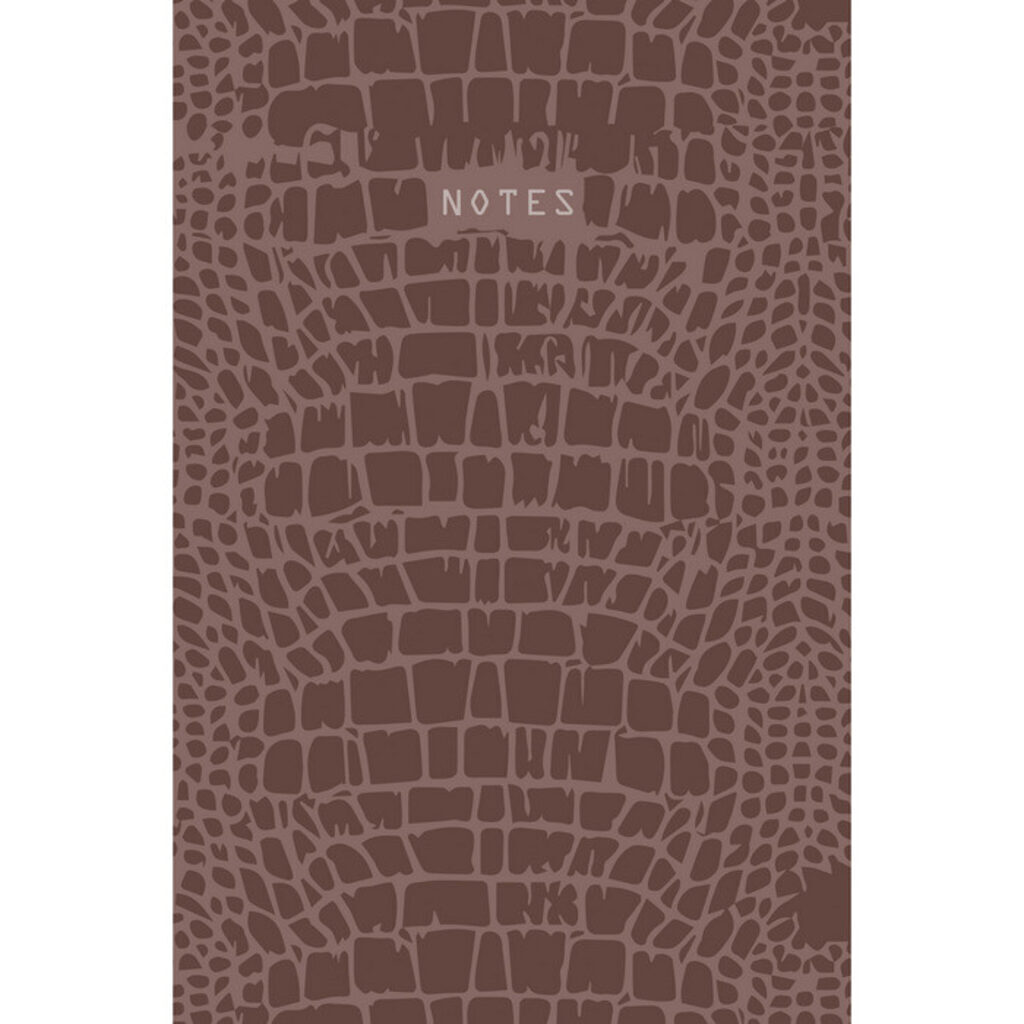 Записная книжка А5   80л. "Textures. Шоколадный" интегр.пер., мат.лам., текстурир., 145*210мм