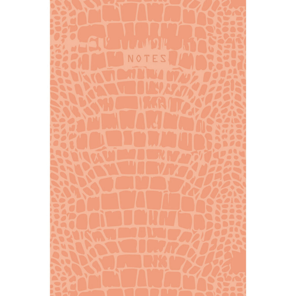 Записная книжка А5   80л. "Textures. Коралловый" интегр.пер., мат.лам., текстурир., 145*210мм