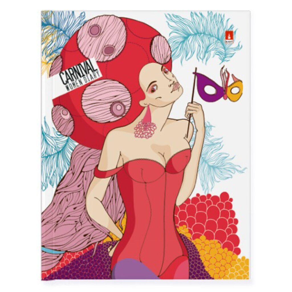 Ежедневник для женщины А6 7БЦ 352стр. "Mon Amore" глянц.лам.